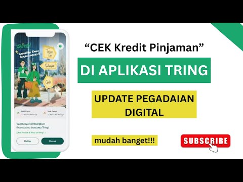 ✅ Cara Cek Kredit Pinjaman Gadai di Aplikasi Tring Pegadaian 💰 Langsung Tahu Sisa Tagihan