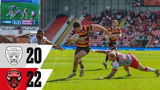 Leigh Leopards 20-22 Salford Red Devils | 2023 Betfred Super League | Highlights | Rivals Round joy!