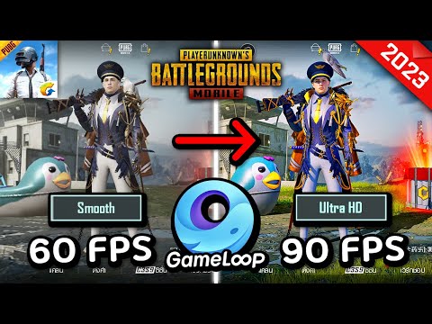 How to get HDR HD 90 FPS on PUBG MOBILE PC Gameloop Emulator (Latest! 2023)