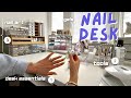 Nail desk tour  most reached for products and tools