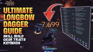 The Highest Damage LONGBOW DAGGER Build | Throne and Liberty Weapon Build Guide