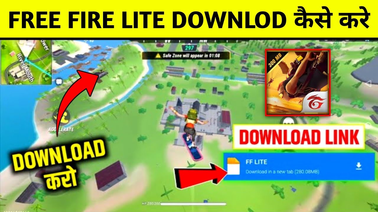 HOW TO DOWNLOAD FREE FIRE LITE, FREE FIRE LITE KAISE DOWNLOAD KAREN