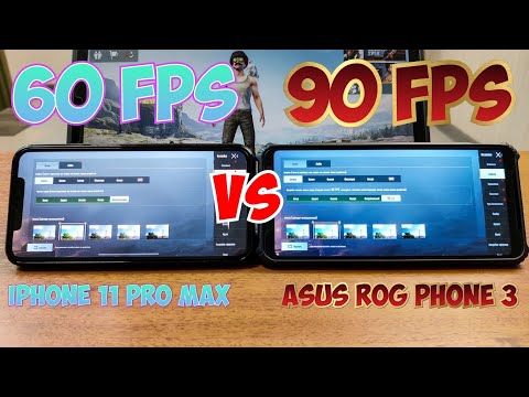 Видео: СРАВНЕНИЕ 90FPS В PUBG MOBILE НА ASUS ROG PHONE 3 ПРОТИВ 60 FPS НА IPHONE 11 PRO MAX