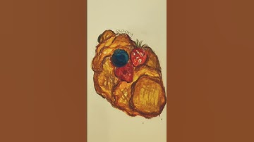 Drawing a croissant!✨ another drawing day before school starts!🍁