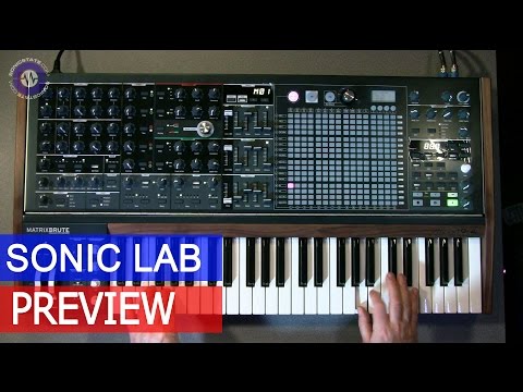 Arturia MatrixBrute Sonic LAB Preview