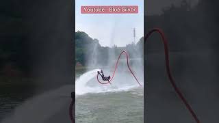 Flyboard ride  failed to control balance but its OK  #shorts #flyboard