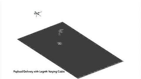 Payload Delivery with Quadrotor UAV by Length Varying Cable