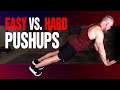 How To Make Pushups Easier Or Harder (6 Needed Tips!)