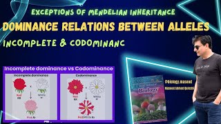 Exceptions of Mendelian Inheritance | Incomplete & Codominanc between alleles | Federal Biology 2024
