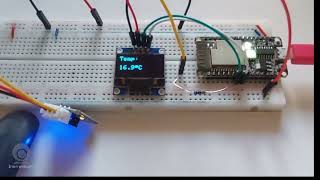 ESP32 DS18B20 great chip for measuring digital temperature uses Dallas library
