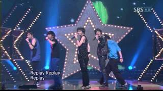 080525 SHINee   Replay Debut Performance