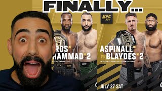 ABOUT DAMN TIME! (UFC 304 MAIN CARD REACTION) #ufc #danawhite #mma