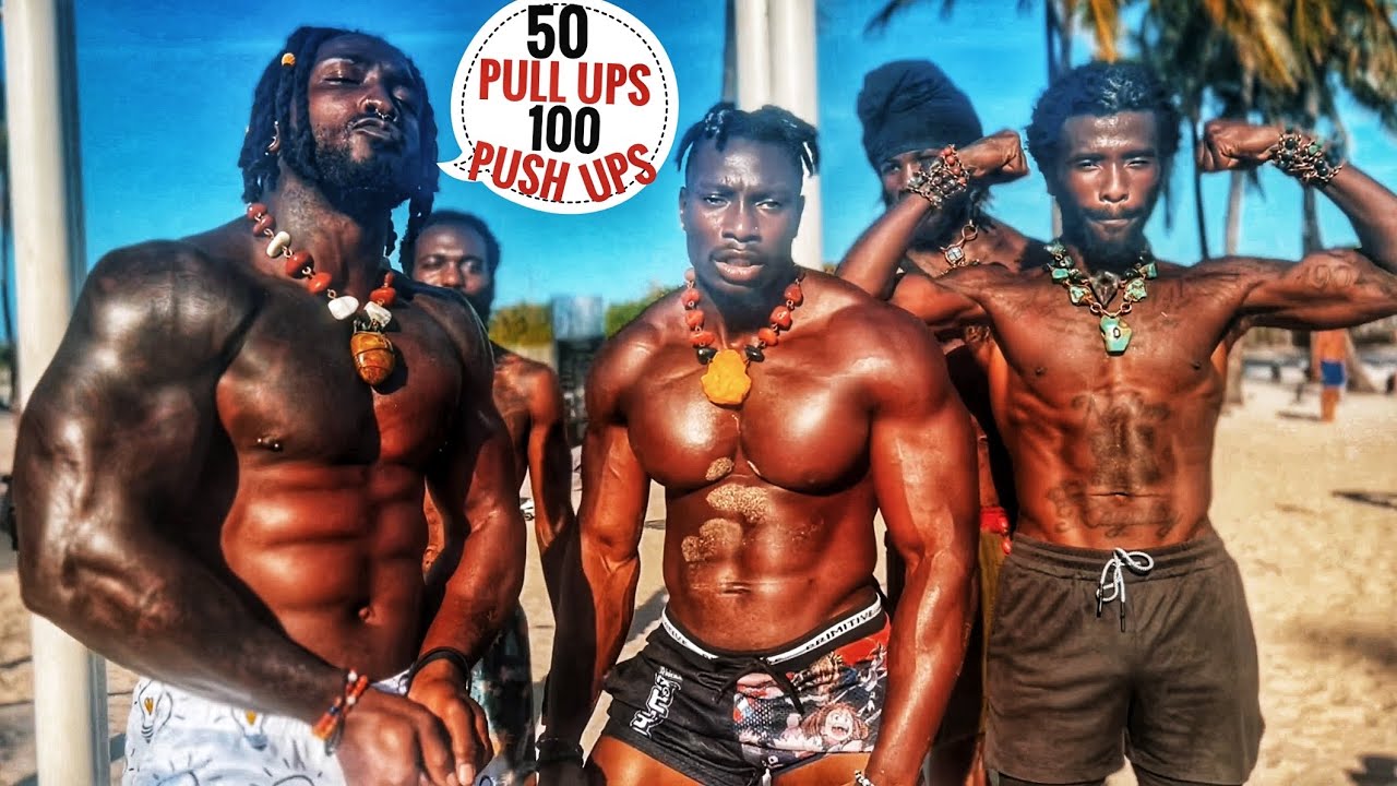 50 Pull ups 100 Push ups Challenge | Saiyan 50/100 @BrolyGainz007 - YouTube