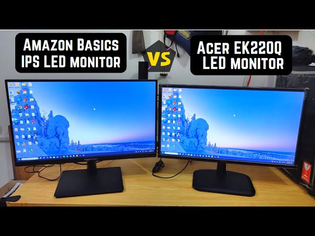 Basics vs Acer EK220Q 21.5 IPS Full HD LED Monitor detail