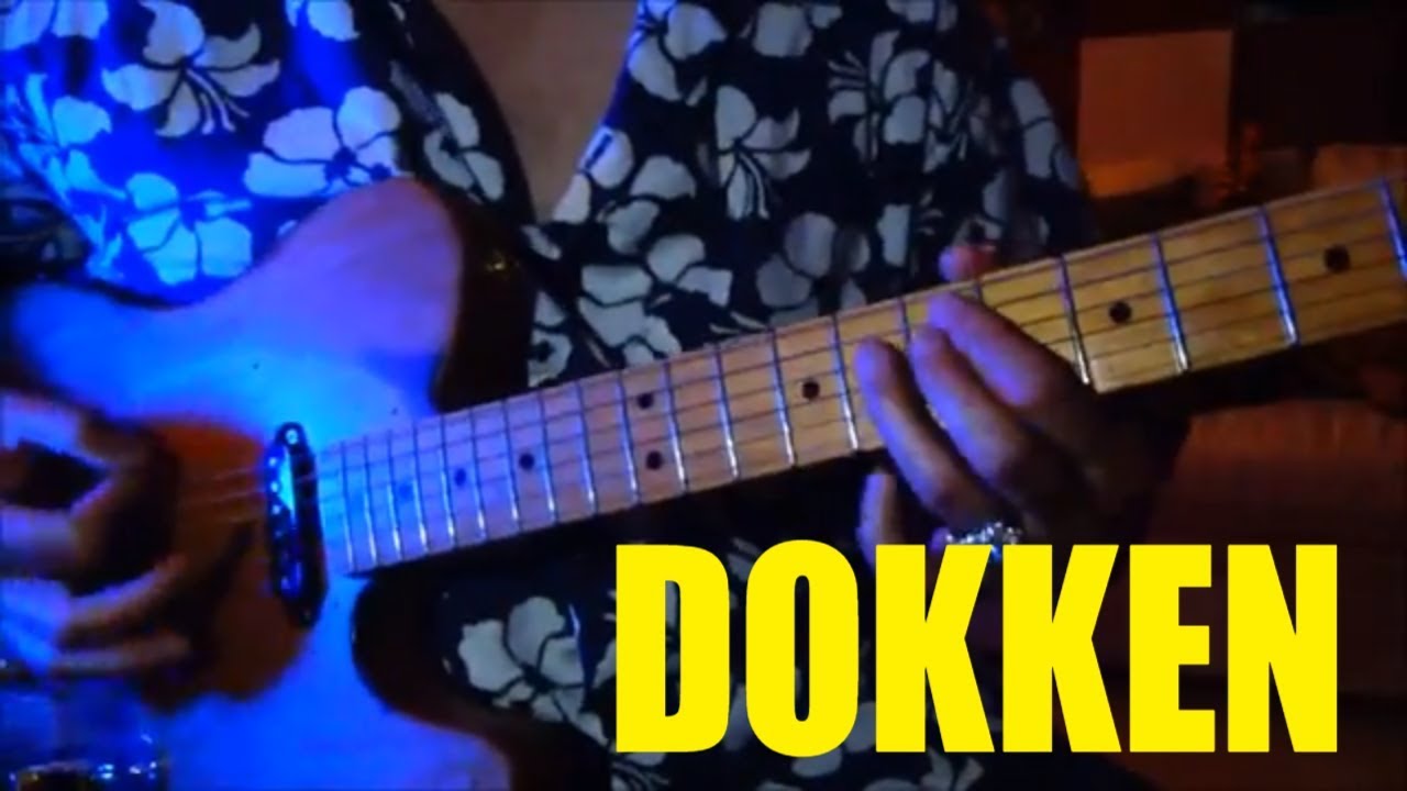 ‼️ DOKKEN | George Lynch | When Heaven Comes Down (1984) | Guitar Cover