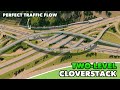 Building a Two-level cloverstack interchange in my Cities: Skylines Dream Bay City | Ep. 7