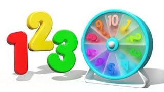 Evan Kids - Learn Numbers - 3D Wheel Count 1 to 10 for Kids | KidMission100