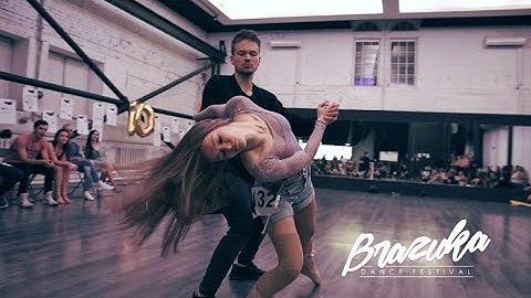 Brazuka 2020. Taras & Valery Ponkina #Zouk J&J Intermediate Final