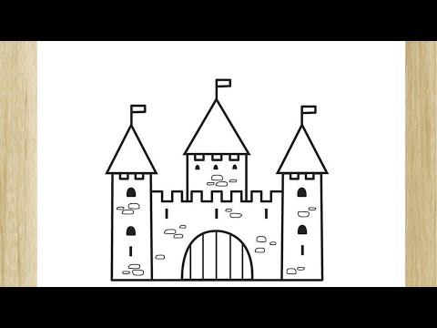 Vídeo: Como Desenhar O Castelo Da Rainha Da Neve