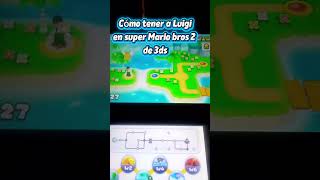 COMO SER LUIGI EN SUPER MARIO BROS 2 DE 3DS