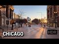 Morning Sunrise Walk in Chicago on Friday | February 21, 2025 | 4K HDR 60fps