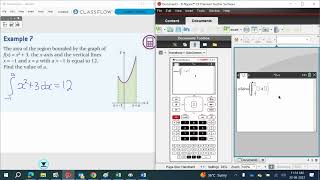 AISL: Problem solving with integrals TI-nSPIRE