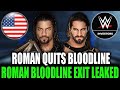 🚨ROMAN REIGNS WALKING AWAY FROM BLOODLINE?! | Shock WWE Backstage Update Leaked!
