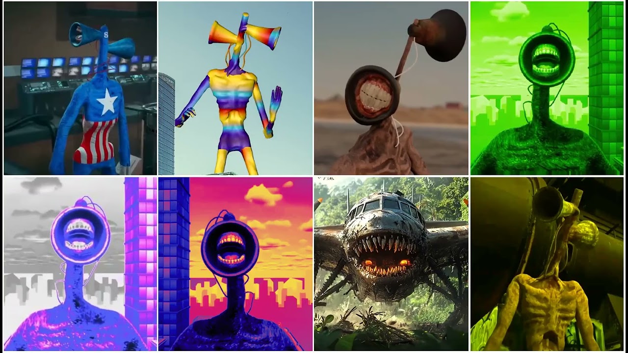 Mix - Siren Head New Coffin DanceMeme Song Cover 