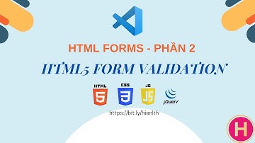 [HTML] 04 - HTML5 Form Validation