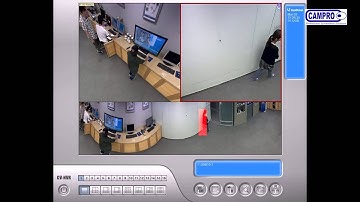 CONVERTED GEOVISION FISHEYE OBJECT TRACKING