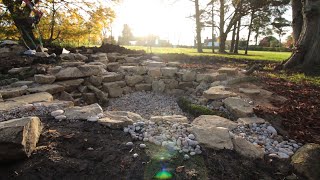 Building a stream / ponds fed by natural spring - Part 1