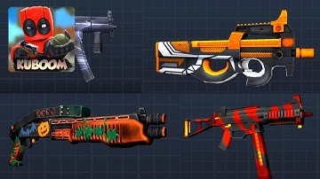 KUBOOM - Gameplay Walkthrough Part 29 - My Collection Skins for Weapons (Android Games)