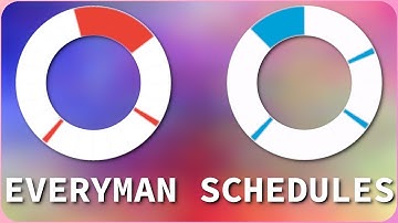 Everyman sleep schedules! [Polyphasic schedules explained]