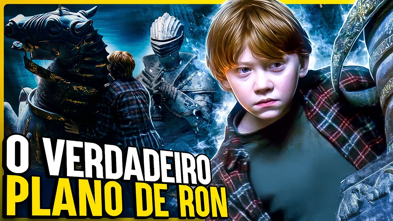 A VERDADEIRA INTENÇÃO DE RON NA PARTIDA DE XADREZ DE BRUXO!