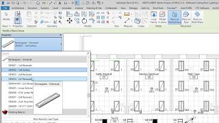 Meppp Rectangular Universal Lighting Fixture For Revit