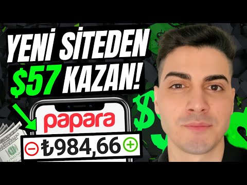 1 SAATTE $57 KAZANDIĞIM YENİ SİTE! 💰 (ÖDEME KANITLI) - İnternetten Para Kazanma 2023 (Dolar Kazanma)