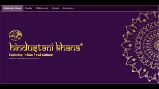 Hindustani Khana - Harvard University, CS171 Visualization class, final project