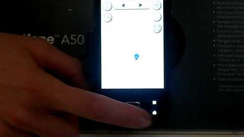 Garmin-Asus nüvifone A50 - video demo @ MWC 2010