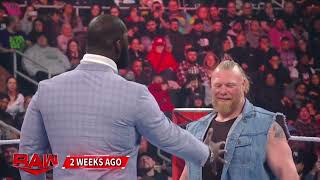 Omos Entrance With New Theme Song Wwe Raw, March 27, 2023