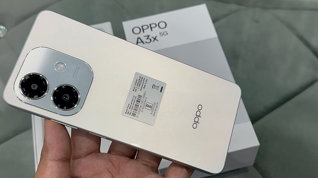 Oppo A3x 5G White Unboxing, First impressions & Review 🔥 | Oppo