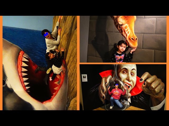 Tokyo Trick Art Museum 2 himawari-CH - YouTube