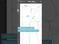 29/49 Creating a Point Digital - Pattern Making in Adobe Illustrator #patternmaking #sewing #fashion