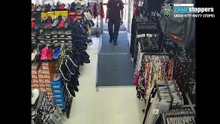 Police Seek Identity Of Alleged Shoplifter
