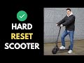 Tow To Factory Reset Xiaomi Electric Scooter - Full Guide (2025)