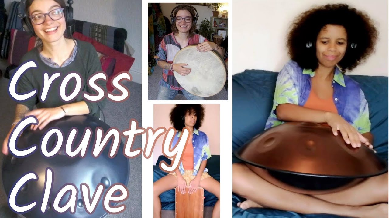 Cross County Clave (Part 2) - Amy and Rosie Handpan Duo