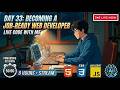 [21.5.26] Day-33: Becoming a Job-Ready Web Developer 🇧🇩| 8 Hours + Live Code with me #studywithme