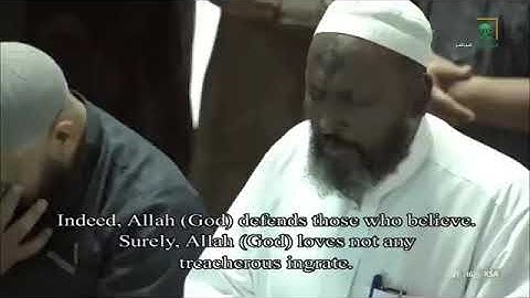 (ولكل أمة جعلنا منسكا ليذكروا اسم اللَّهِ)تلاوة بهية من سورةالحج فضيلةالشيخ د.عبدالله الجهني7ذوالحجة