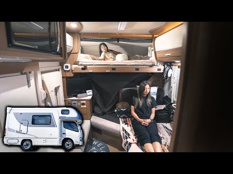 透き通るほど美しい本栖湖でSUPキャンプ｜屋外でも使えるクーラーで暑さ対策｜キャンピングカー 車中泊｜EENOUR