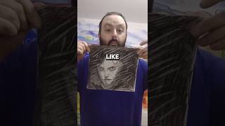 Fantastic Dark Abstract Pencil Portrait Drawing In Graphite