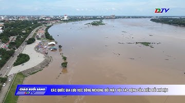 Các quốc gia lưu vực sông Mekong đối mặt với tác động của biến đổi khí hậu